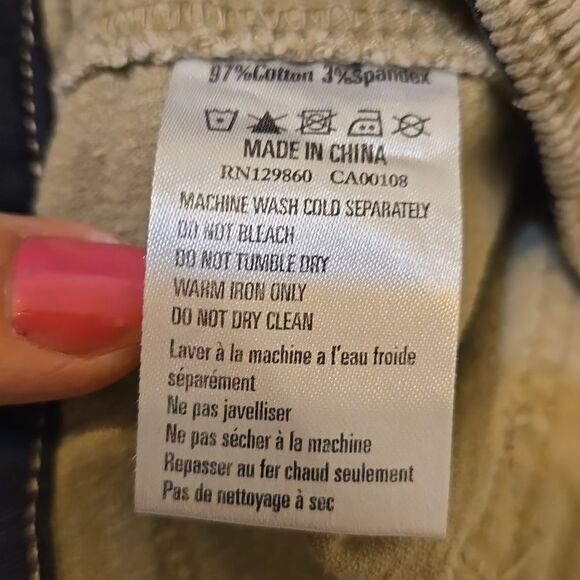 RHYTHM MEN'S COUDOROY SHORTS SIZE 36 - Picture 7 of 8